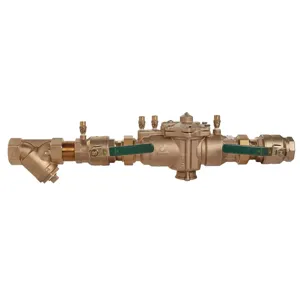 WATTS U009M2-QT-S 2 Quarter Turn Shutoff Valve, Inline, 2 Inch Size, Bronze | CA6TZQ 0436074