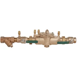 WATTS U009M2-QT-S-SH 1 1/4 Quarter Turn Shutoff Valve, Inline, 1 1/4 Inch Size, Bronze | CA9DBM 0063172