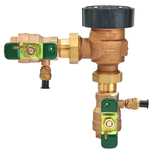 WATTS U800M4-FR 1 Resistant Pressure Vacuum Breaker, 1 Inch Size, Bronze | CC6ZPC 0388008