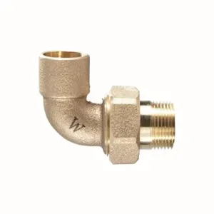 WATTS UL-2-CXTMU Union Elbow, 1/2 Inch Inlet, 4.2 Bar Pressure | BR7YLP 0067462