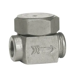 WATTS WTD-600 1/2 Thermodynamic Steam Trap, 1/2 Inch Inlet, 600 Psi Steam Pressure | BT3JRU 0038201