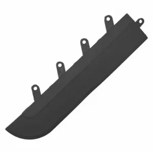 WEARWELL 540.58X3X15BK-CS4 Ramp Edge With Corner, Ramp Edge With Corner, 3 Inch X 15 Inch Size, Smooth, Black, 4 PK | CU9UBQ 43UN65