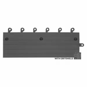 WEARWELL 561.78X6X18BK Ramp Edge, 6 Inch X 18 Inch Grit, Black, Vinyl, Ramp Edge, Grit | CU9UBT 43UN98