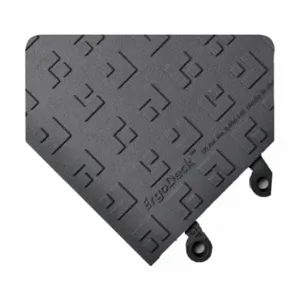 WEARWELL 566.78x18x18BK-CS10 Mat, Interlocking Antifatigue Mat Tile, 18 Inch x 18 in, 566, Square Grid, Black, 566 | CU9UBF 793G97