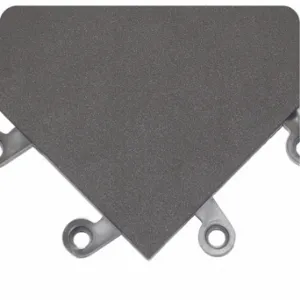 WEARWELL 569.78x18x18CH-CS10 Mat, Interlocking Antifatigue Mat Tile, 18 Inch x 18 in, 569, Smooth, Gray, Vinyl, 569 | CU9UAY 793GA0