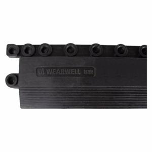 WEARWELL 578.EDGINGFNBRBK Ramp Edge, Ramp Edge, 3 Inch X 36 Inch Size, Ribbed, Black, Nitrile Rubber | CU9UBY 328JY2