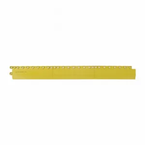 WEARWELL 578.EDGINGFNBRYL Ramp Edge, Ramp Edge, 3 Inch X 36 Inch Size, Ribbed, Yellow, Nitrile Rubber | CU9UCB 328JY3