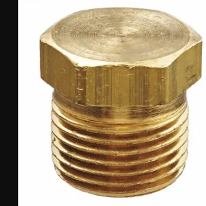 WEATHERHEAD 3152X6 Hydraulic Hose Plug, Brass, 3/8 Inch Fitting, 1200 psi Max. Working Pressure | CJ2NFL 20KF46