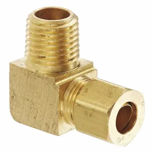 WEATHERHEAD 69X5X4 Connector, Compression x MNPT, 1/4 Inch Pipe, 5/16 Inch Tube O.D., 1 3/16 Inch Length | CH9XNE 20KG13