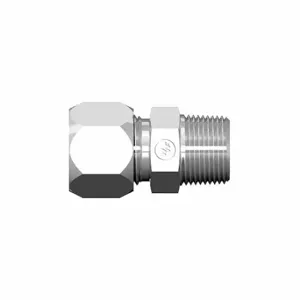 WEATHERHEAD 7205X12X12 Connector, Male X Compression, Straight Adapter, Compression X Mnpt, For 3/4 Inch Tube Od | CU9UJF 787T31