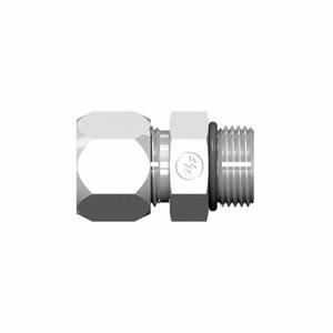 WEATHERHEAD 7315X06X06 Connector, Orb X Compression, Straight Adapter, Compression X Morb, For 3/8 Inch Tube Od | CU9UJT 787T79