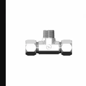 WEATHERHEAD 7605X04X04X02 Compression Branch Tee, Adapter Tee, Compression X Compression X Mnpt | CU9UET 787TH6