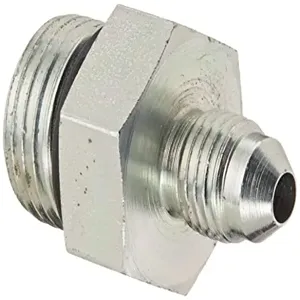 WEATHERHEAD C5315X4X8 Hydraulic Hose Adapter, 1/4 x 1/2 Inch Size, Male, ORB x JIC, Rigid, Straight | CJ2NFB 20KG78