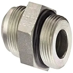 WEATHERHEAD C5315X8 Hydraulic Hose Adapter, 1/2 x 1/2 Inch Size, Male, ORB x JIC, Rigid, Straight | CJ2NDJ 20KG81