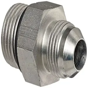 WEATHERHEAD C5315X8X10 Hydraulic Hose Adapter, 1/2 x 5/8 Inch Size, Male, ORB x JIC, Rigid, Straight | CJ2NCQ 20KG82