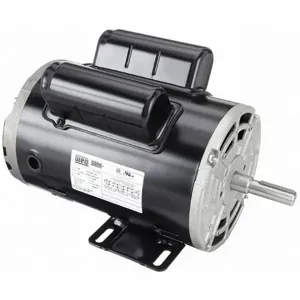 WEG 00118OT1B56-S General Purpose Motor, Open Dripproof, Rigid Base Mount, 1 HP, 1750 RPM, 115/208-230V AC | CL4YFP