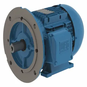 WEG 13984005 General Purpose Motor, 1 1/2 hp, 3 Phase, 1755 Rpm, 460VAC, 90S Frame | CH6HUJ 482V66