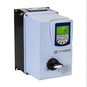 WEG 14938113 AC High-Performance Drive With Disconnect, 230 VAC, 5Hp With 3-Phase Input, A Frame | CV6LAB