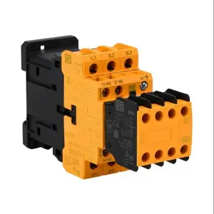 WEG CWBS38-33-30C03 Iec Safety Contactor, 38A, 3 N.O. Power Poles, 3 N.O./3 N.C. Safety Auxiliary Contacts | CV6NTK