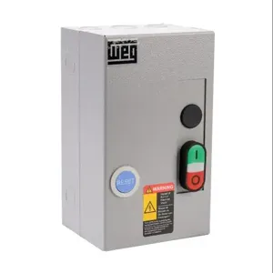 WEG ESW-B25D39A-R33 Manual Motor Starter, Pushbutton, 25A, 3-Pole, 480 VAC Coil Voltage, Thermal Overload | CV6TZP