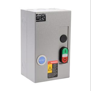 WEG ESW-B25V24A-R33 Manual Motor Starter, Pushbutton, 25A, 3-Pole, 208-240 VAC /180-208 VAC Coil Voltage | CV6TZQ