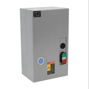 WEG ESW-B40D15A-R70 Manual Motor Starter, Pushbutton, 40A, 3-Pole, 120 VAC Coil Voltage, Thermal Overload | CV6TZY