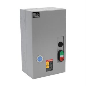 WEG ESW-B80D15A-R74 Manual Motor Starter, Pushbutton, 80A, 3-Pole, 120 VAC Coil Voltage, Thermal Overload | CV6UAL