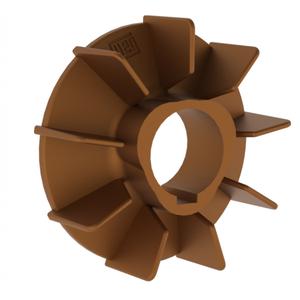 WEG FAN-E360-BRONZE Fan, 6/4/2 Pole, Bronze | BB8WDD