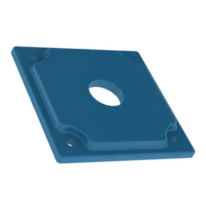 WEG WEG444/5-REL Adapter Plate, Steel | BC2BRH