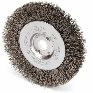 WEILER 00144 Crimped Wire Wheel Brush Threaded Arbor | AE7DMC 5X884