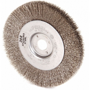 WEILER 00154 Crimped Wire Wheel Brush Threaded Arbor | AE9HUB 6JXC1