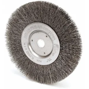 WEILER 01045 Crimped Wire Wheel Brush Threaded Arbor | AC9KFG 3H443