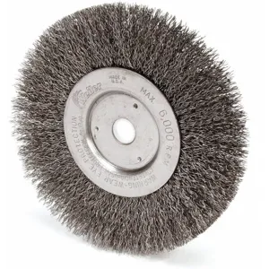 WEILER 01075 Crimped Wire Wheel Brush Threaded Arbor | AE7DME 5X886