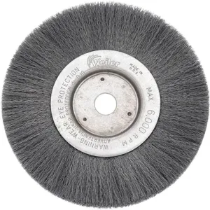 WEILER 01175 Wire Wheel Brush Arbor 8 Inch 3/4 Inch Width | AE7DMF 5X887