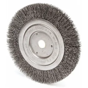 WEILER 02325 Crimped Wire Wheel Brush Threaded Arbor | AD7KZQ 4F721