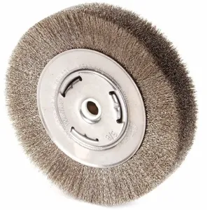 WEILER 03480 Crimped Wire Wheel Brush Arbor 6 Inch | AE9HUD 6JXC3