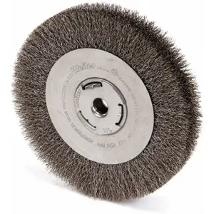 WEILER 06120 Crimped Wire Wheel Brush Arbor 8 Inch | AC8GJJ 3A197