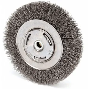 WEILER 06645 Crimped Wire Wheel Brush Threaded Arbor | AD7KZR 4F722