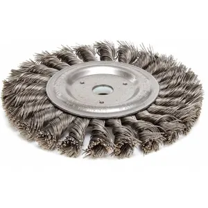 WEILER 08105 Twist Wire Wheel Brush Arbor 6 Inch | AC9KFH 3H467