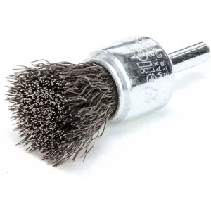 WEILER 10006 Crimped Wire End Brush Steel 3/4 inch | AD7KYX 4F704