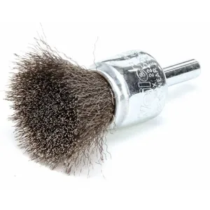 WEILER 10017 Crimped Wire End Brush Stainless Steel | AC9KGL 3H625