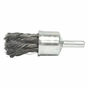 WEILER 10217 Knot Wire End Brush - Diameter 1/2 | CU9UXQ 38P592