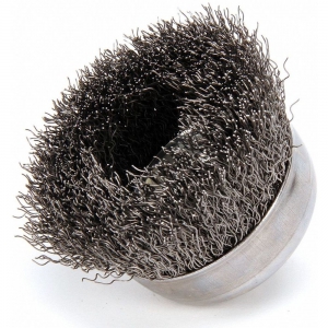 WEILER 13245 Crimped Wire Cup Brush 3 inch 0.014 inch | AC8GZW 3AC13