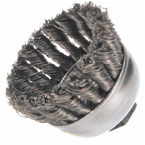WEILER 13281 Knot Wire Cup Brush Threaded Arbor | AC8GZP 3AC06