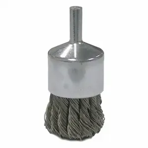 WEILER 36051 Brush, Wire End, 1 Dia, .020 Wire | CU9URB 38P607