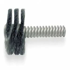 WEILER 91037 Power Single Spiral Tube Brush, Single Shank, 1 Inch Brush, 3 1/2 Inch Length | CH6NCA 61CY74