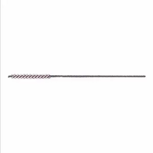 WEILER 91040 Tube Brush, Single Shank, 0.105 Inch Brush Dia., 1 Inch Brush Length, Abrasive Nylon | CN2RPM 26904 / 1PAR5