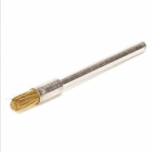 WEILER 91216 Miniature End Brush, 3/16 Inch Brush Dia., 1/8 Inch Abrasive Shank, 0.003 Inch Wire Dia. | CN2RMU 26097 / 5HD81