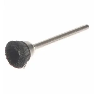 WEILER 91236 Miniature Cup Brush, 9/16 Inch Brush Dia., No Arbor Hole, 1/8 Inch Abrasive Shank | CN2TLB 26093 / 5HD95