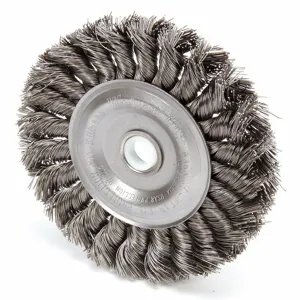 WEILER 08044 Twist Wire Wheel Brush Arbor 4 Inch | AC8GJL 3A199